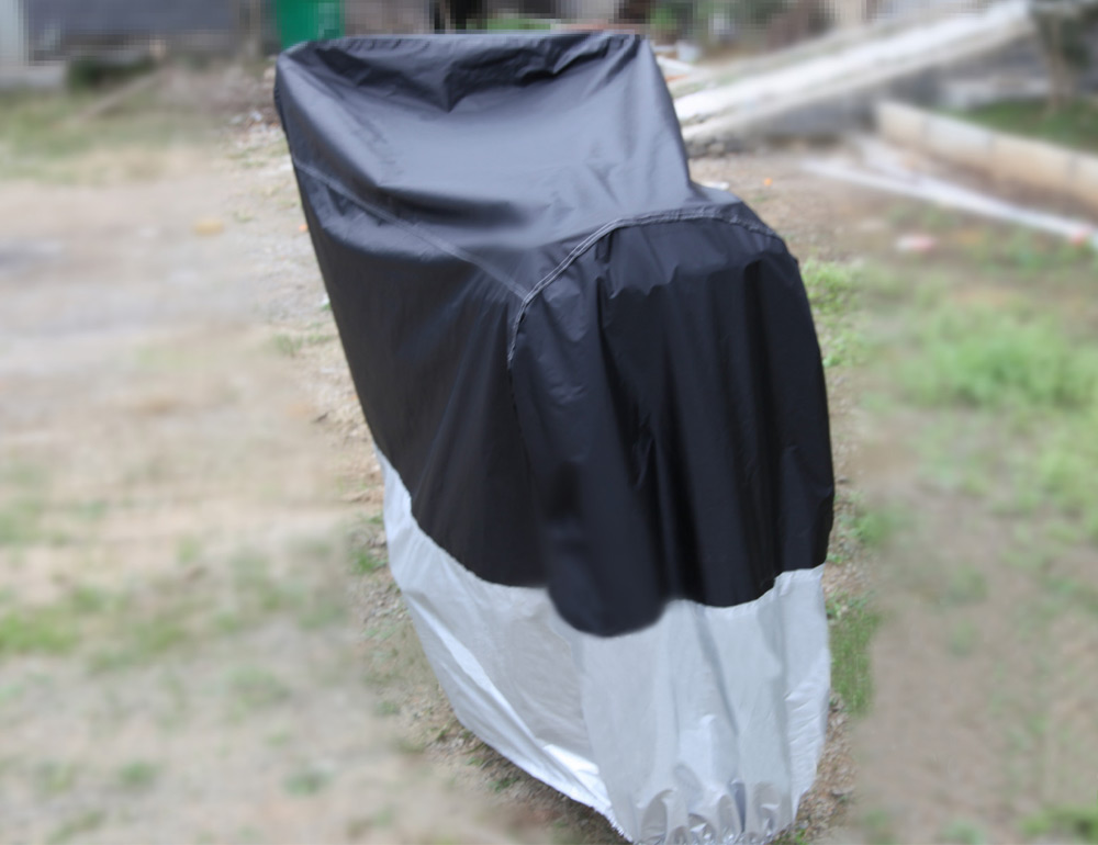 Nylon Waterproof UV Protective Motorcycle Cover with Storage Bag