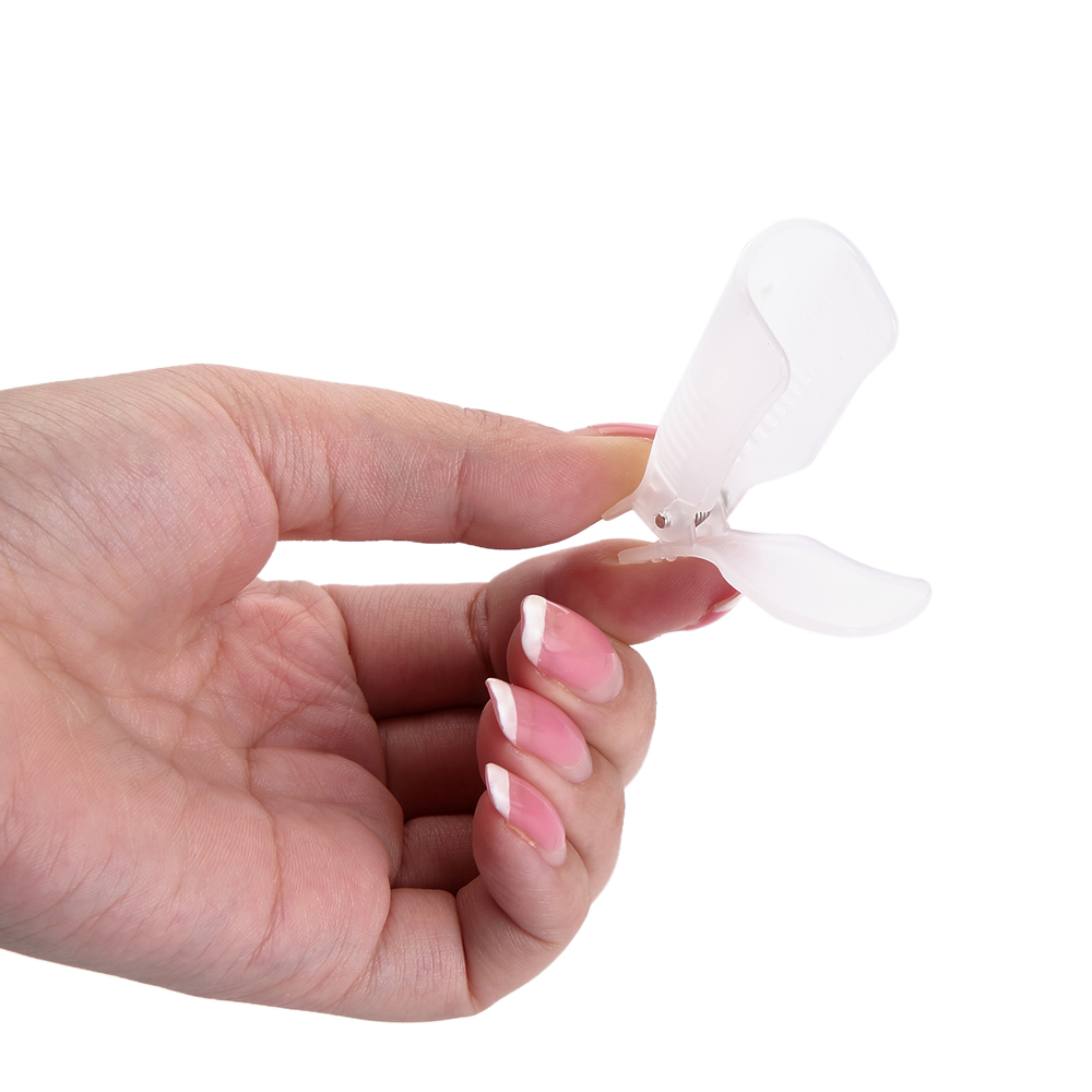 10Pcs Durable Reusable Plastic Nail Art Polish Soak Off Remover Wrap Cleaner Clip Cap Tool