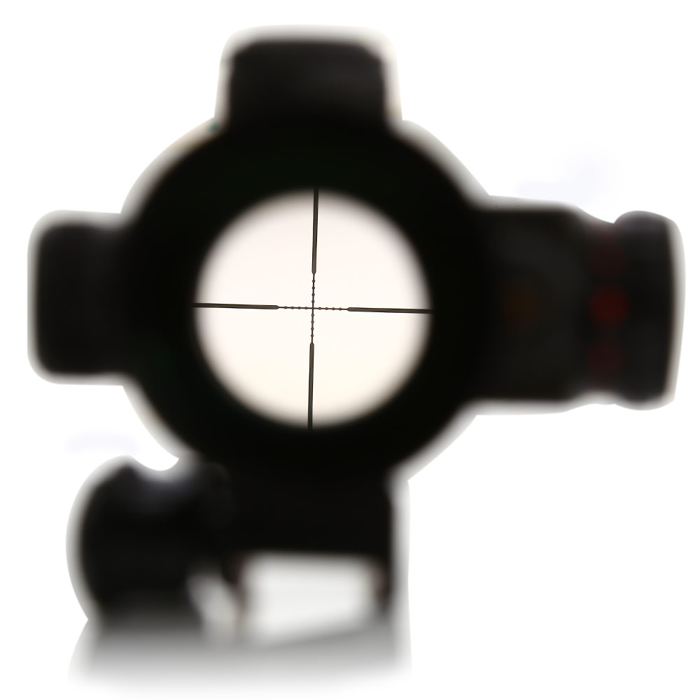 Beileshi Riflescope Red Dot Tactical 2.5 - 10 x 40 Red Laser Dual Illuminated Mil-dot W / Rail Mount