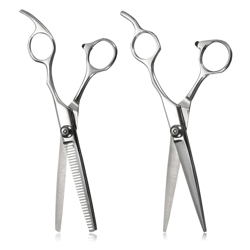 Professional Stainless Steel Hair Scissors Salon Cutting Thinning Hairdressing Shears