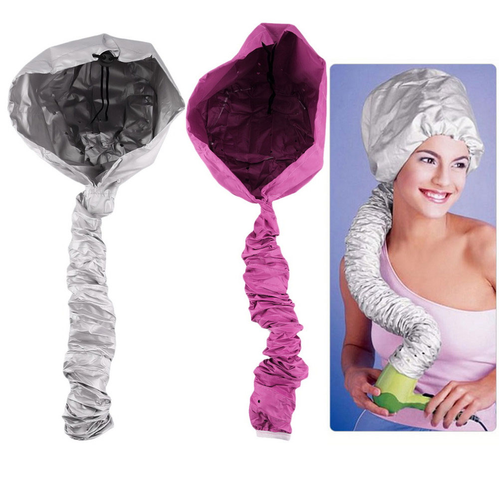 Portable Hair Dryer Soft Hood Bonnet Attachment Haircare Salon Hairdress