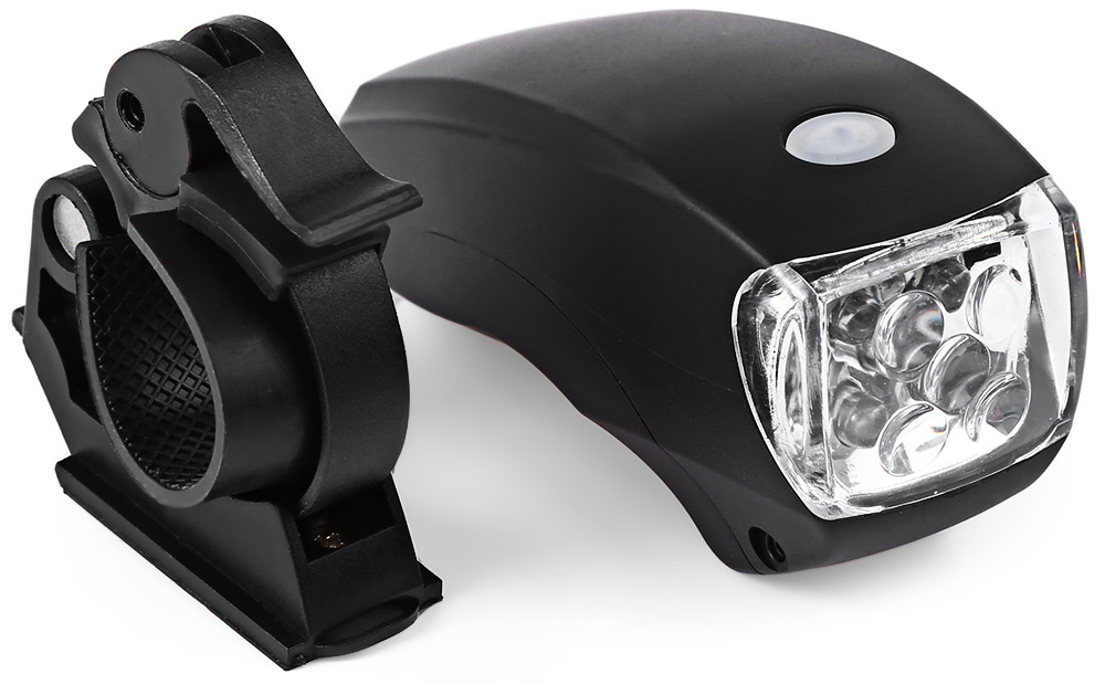 Super Bright Water Resistant 5 LEDs Bike Front Light Lamp 3 Modes