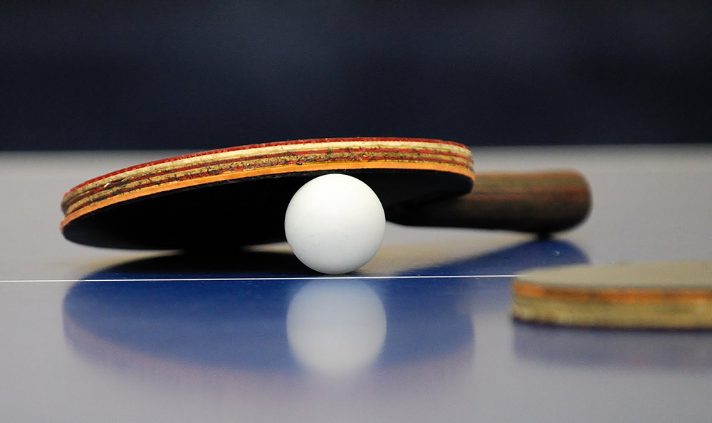 REGAIL A508 Table Tennis Ping Pong Racket Two Long Handle Paddle Bat Three Balls