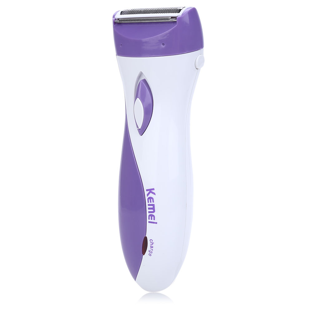 KM - 3018 Lady Rechargeable Electric Shaver Hair Remover Female Shaving Scraping Epilator