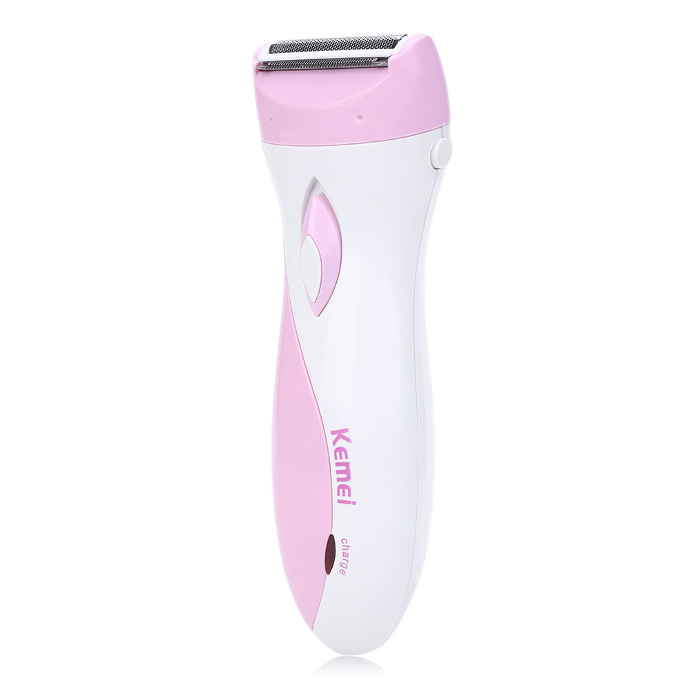 KM - 3018 Lady Rechargeable Electric Shaver Hair Remover Female Shaving Scraping Epilator