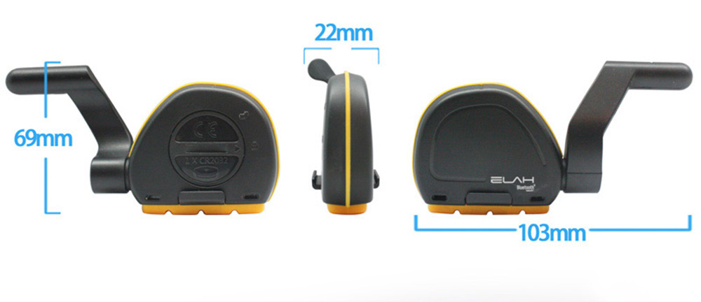 ELAH BT003 Bluetooth 4.0 Wireless GPS Bicycle Computer Bike Meter Speedometer Bike Combo Sensor