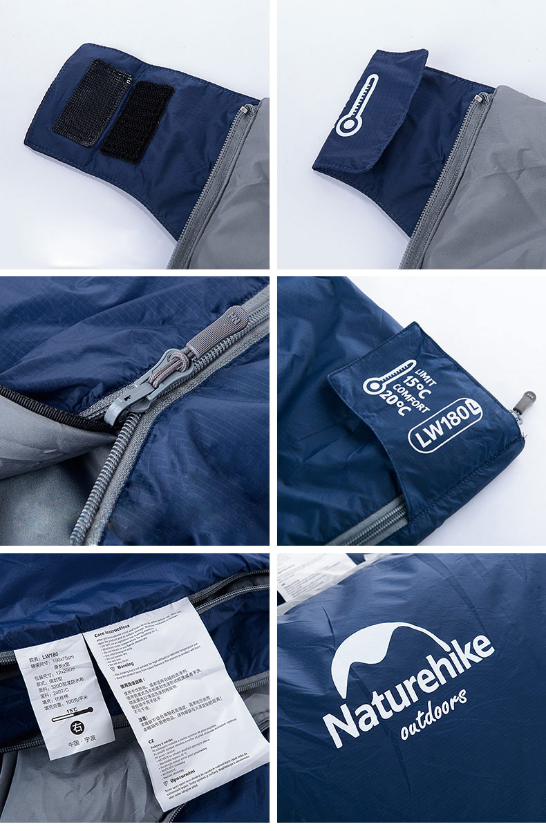 Outdoor Camping Ultralight Sleeping Bag Envelope Type