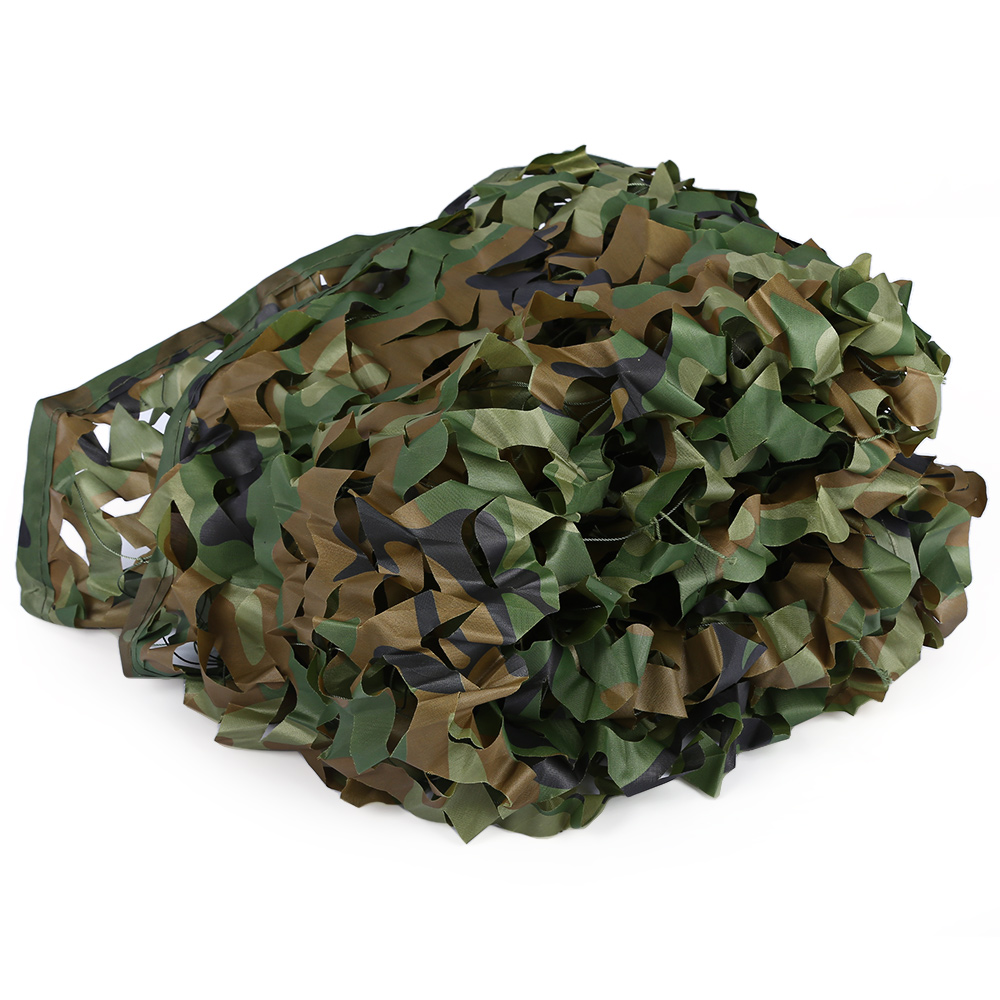2M x 4M Woodland Military Army Hunting Camping Tent Car Cover Camouflage Net Netting