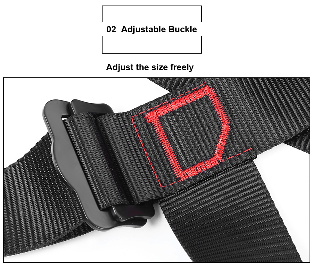 CAMNA Harness Seat Belt for Outdoor Rock Climbing Rappelling Equipment