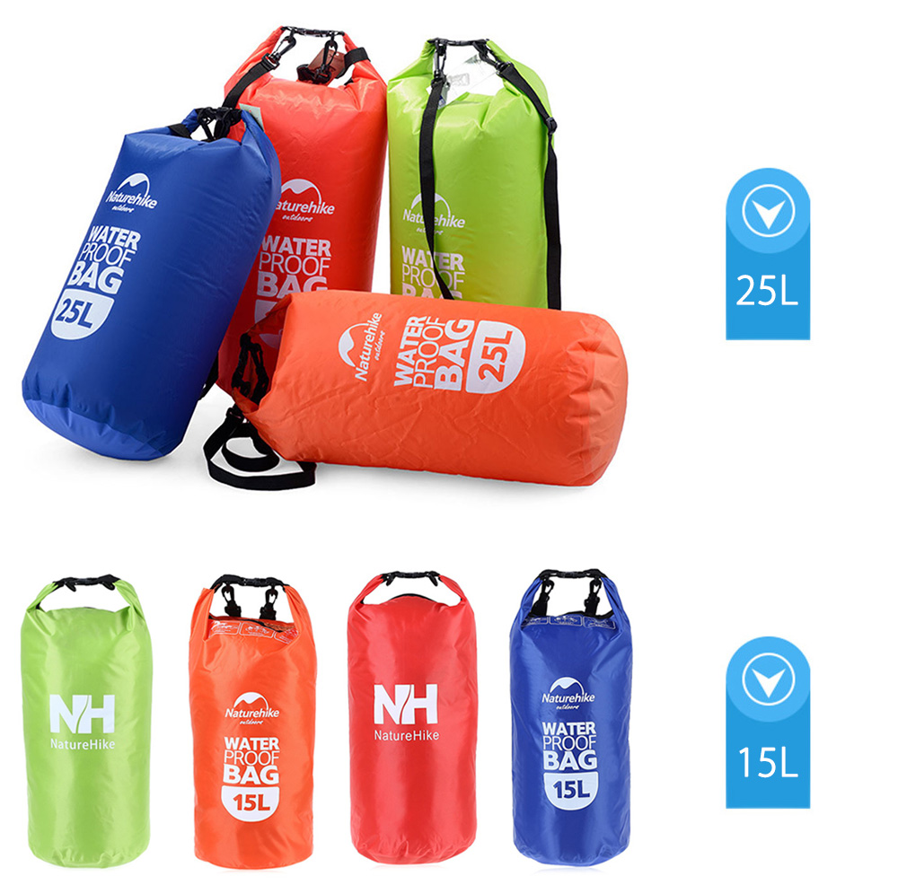 NatureHike Multifunctional Outdoor Travel Rafting Camping Hiking Swimming Waterproof Bag