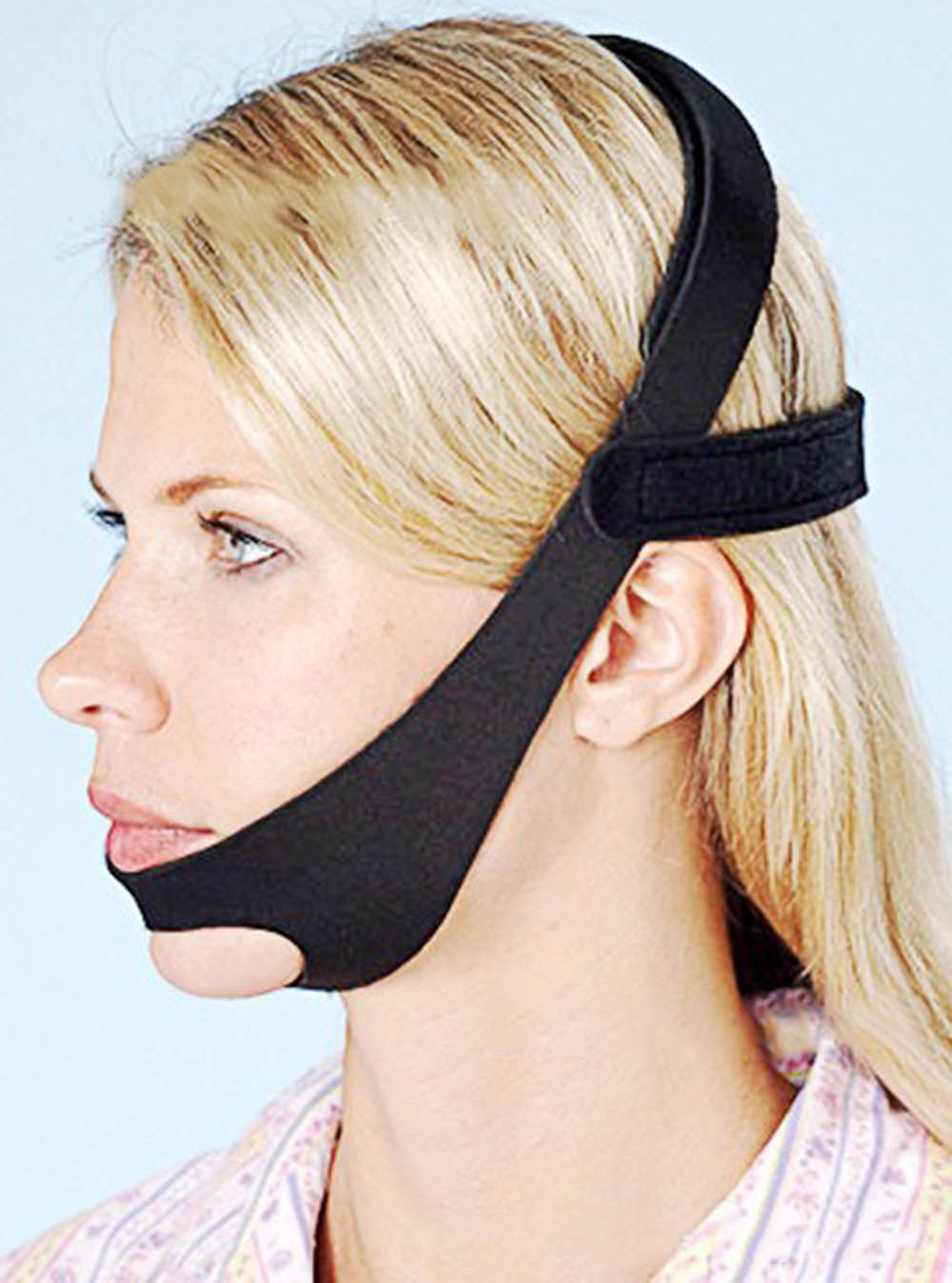 Elastic Adjustable Anti-Snoring Chin Strap