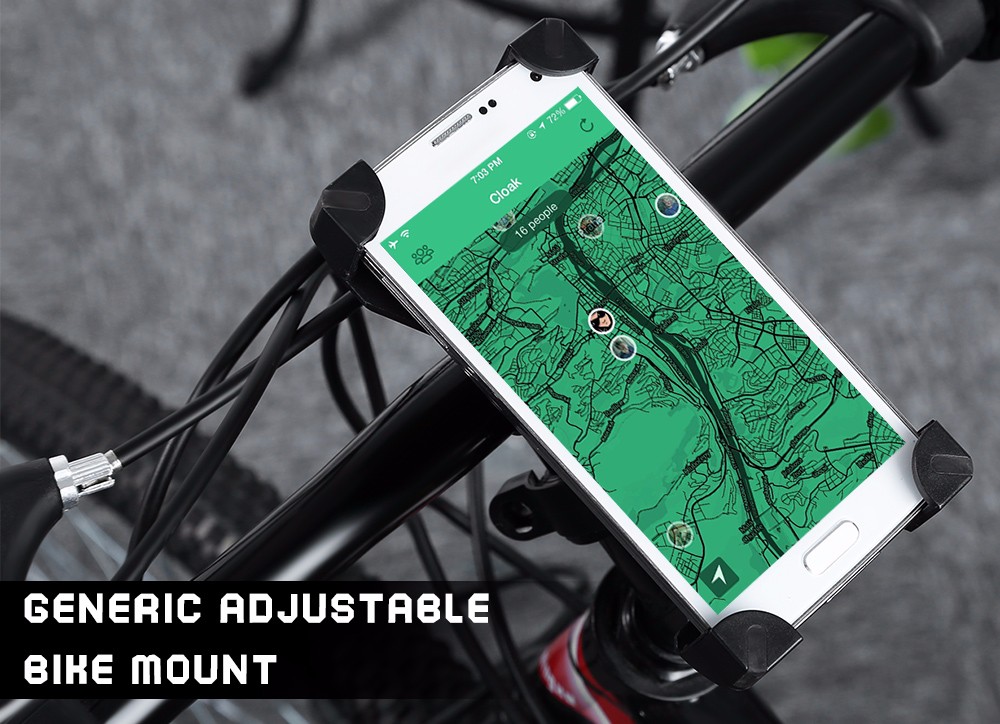 Generic Adjustable Bike Mount MTB Motorcycle Handlebar Holder for Cell Phone