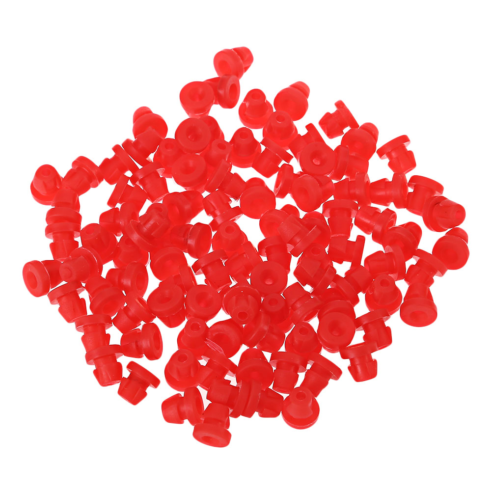 100pcs Professional Tattoo Ancillary Accessories Silicone Pin Cushions Friction Vibration Reduction