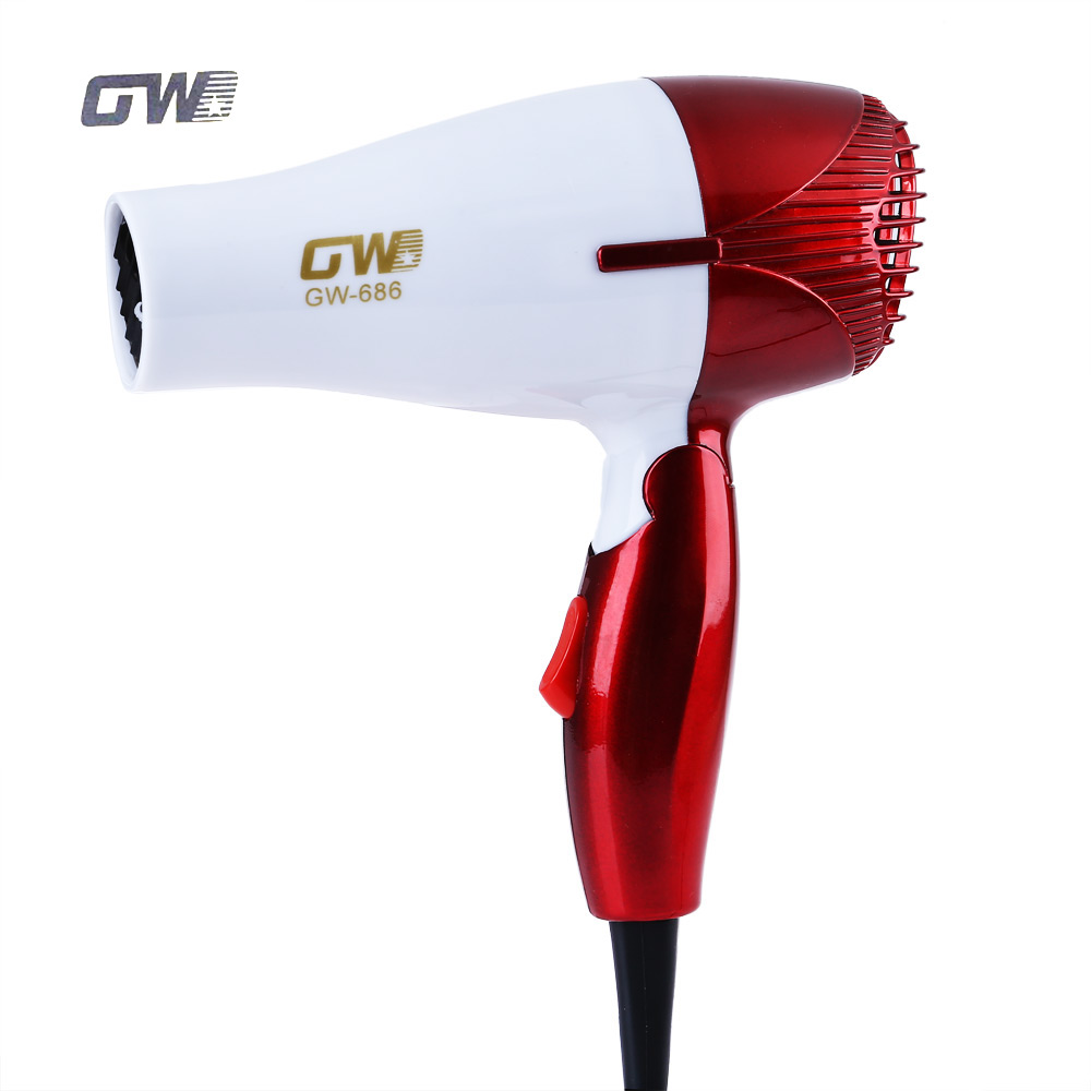 GUOWEI Mini Foldable Portable Traveller Compact Blower Hair Dryer