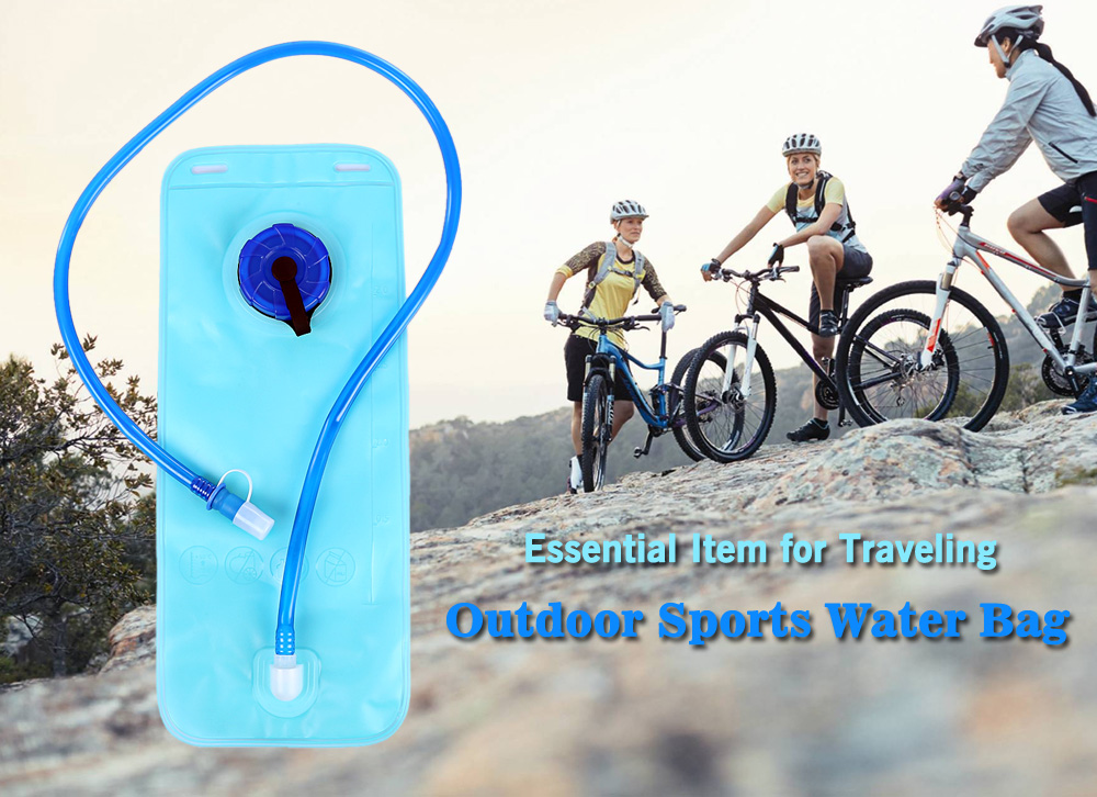 2L TPU Outdoor Sports Water Bag Folding Bottle Environmental Protection Large Capacity
