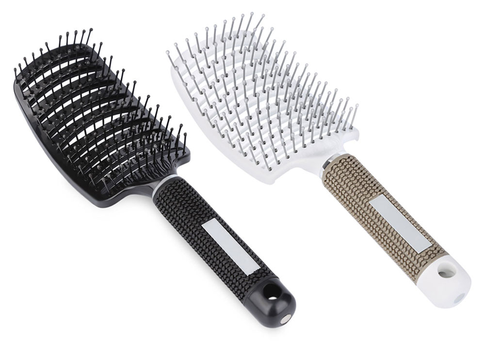 Salon Scalp Massage Comb Hair Brush Detangle Paddle Hairbrush Hairdressing Styling Tool