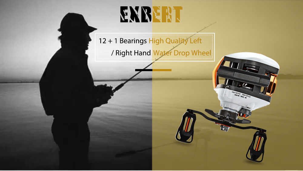 Exbert 12 + 1 Bearings High Quality Left / Right Hand Water Drop Wheel