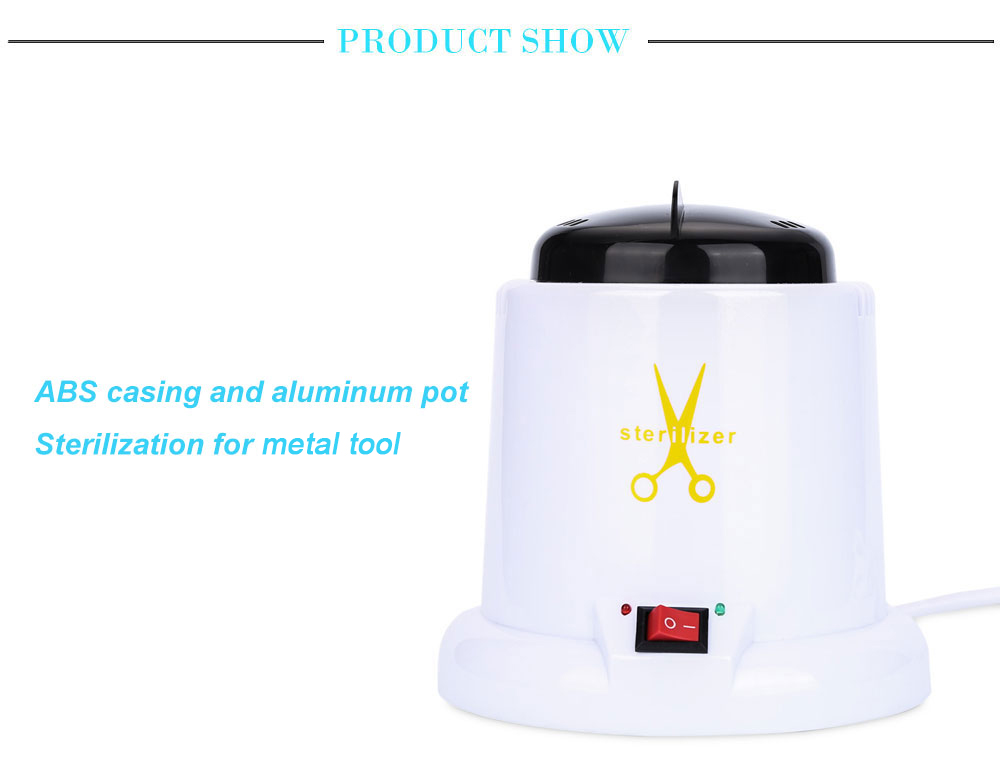 gustala High Temperature Sterilizer Disinfection Box for Metal Nipper Tweezers Tools