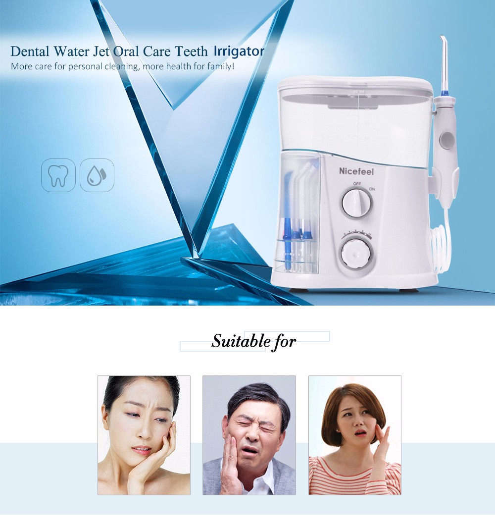 Nicefeel FC188G Dental Flosser Water Jet Oral Care Teeth Irrigator Series