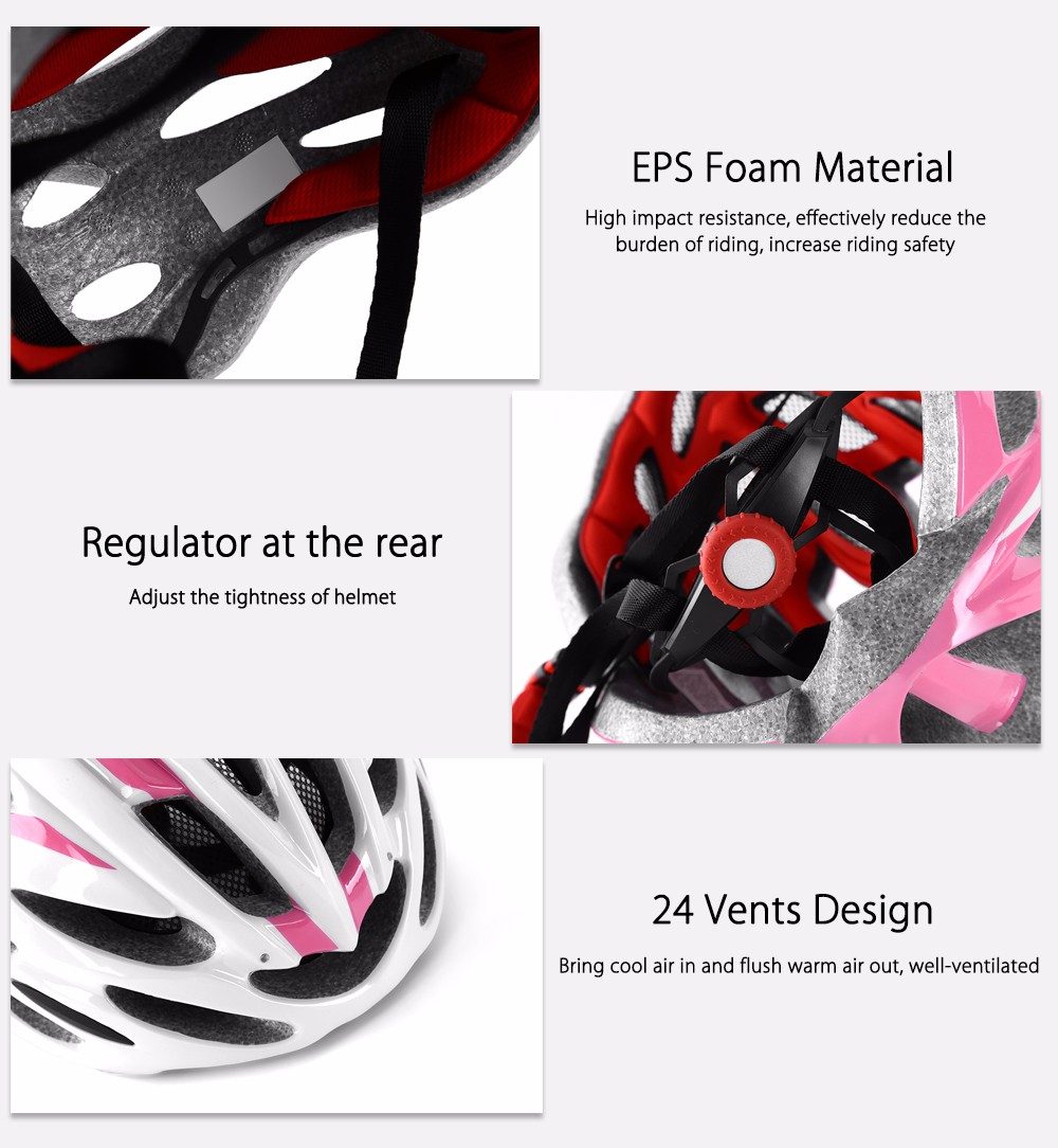 INBIKE EPS Breathable Safe Stoving Varnish Bicycle Riding Helmet