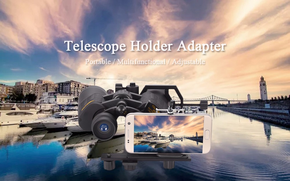 Multifunctional Telescope Monocular Digital Camera Phone Holder Bracket Support Mount Shooting Scopes Adapter