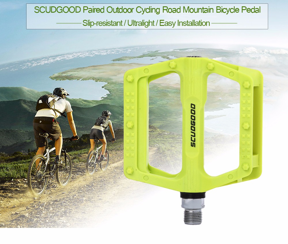 SCUDGOOD SG - 1612D Paired Outdoor Cycling Road Mountain Bicycle Pedal