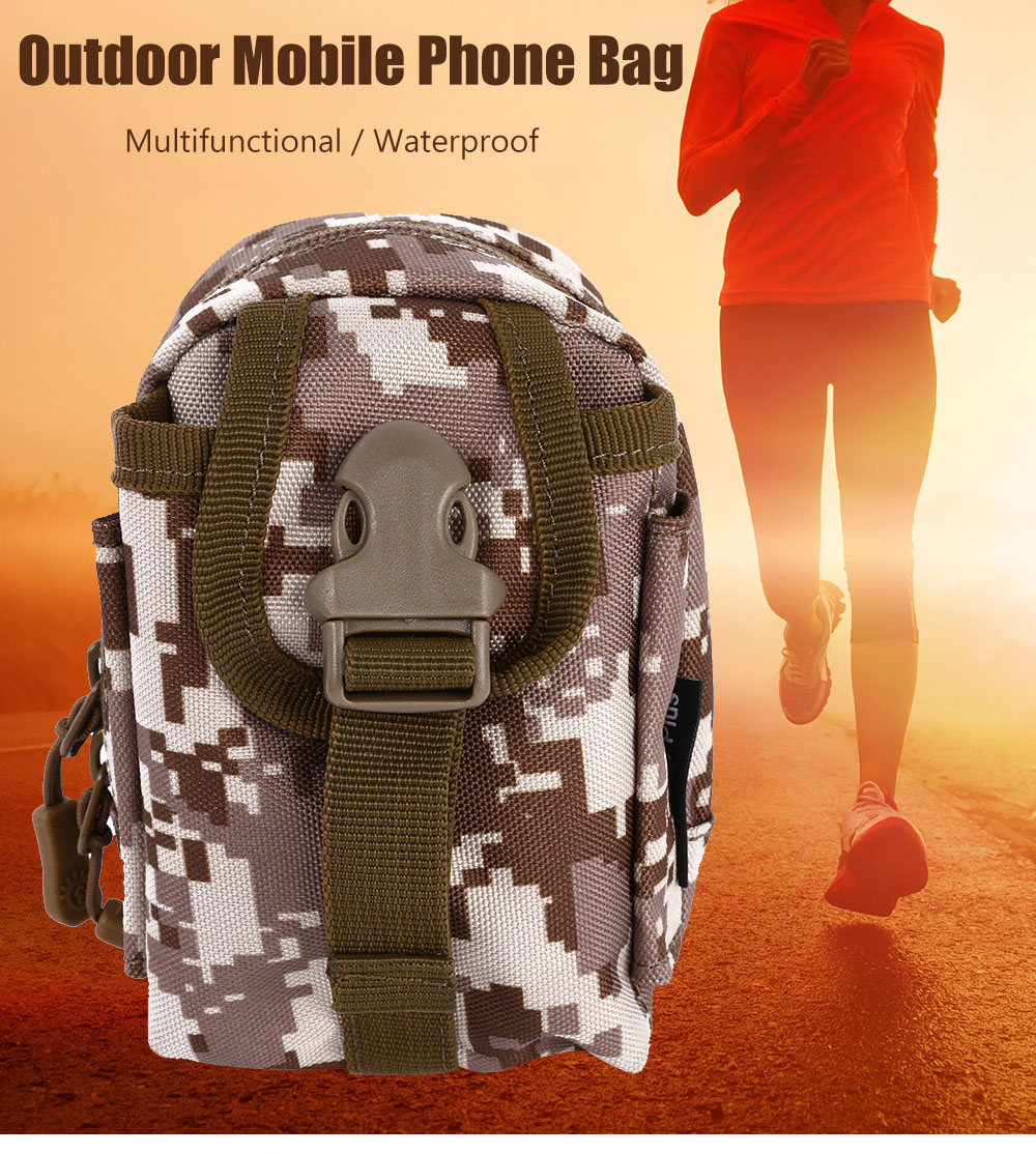 4.5 Inch Nylon Mobile Phone Bag Military Outdoor Equipment