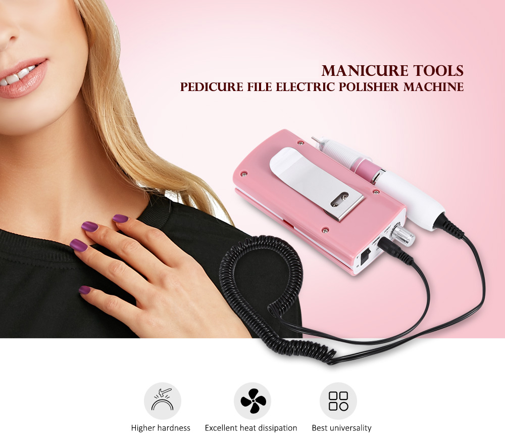 Nail Manicure Tools Pedicure Files Electric Grinding Polisher Glazing Machine
