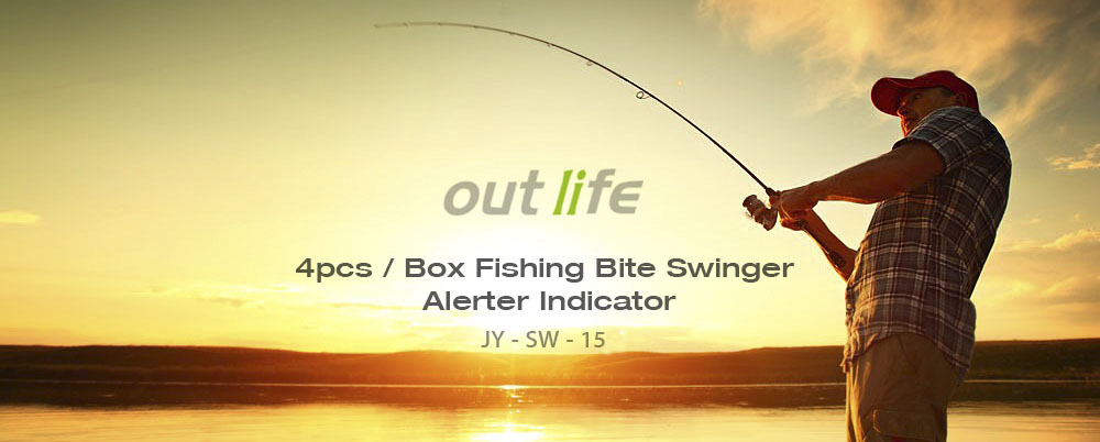 Outlife JY - SW - 15 4pcs / Box Fishing Bite Indicator Alarm Hanger Swinger