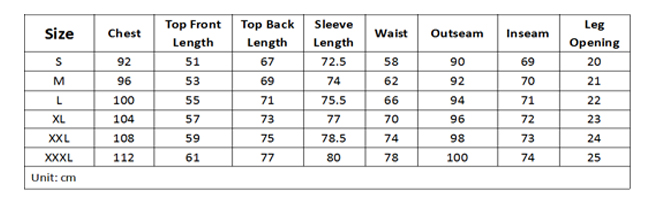Men Breathable Long-sleeved Riding Clothes Suit