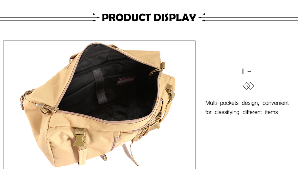 LOCAL LION Multi-functional Backpack Shoulder Bag for Outdoor Camping Hiking