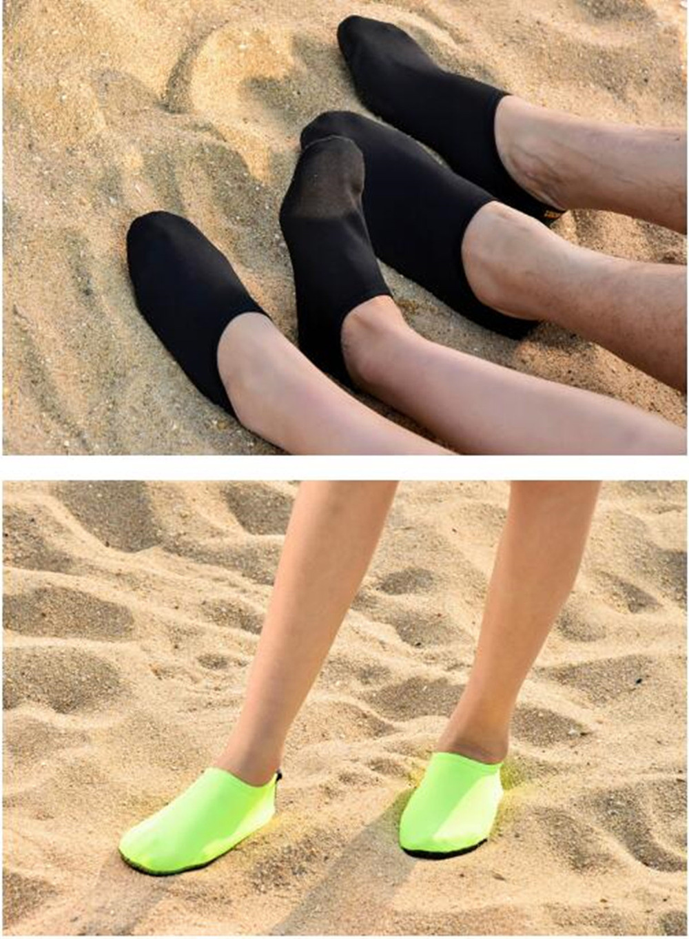 Pair of Unisex Anti-Slip Socks for Outdoor Beach Diving