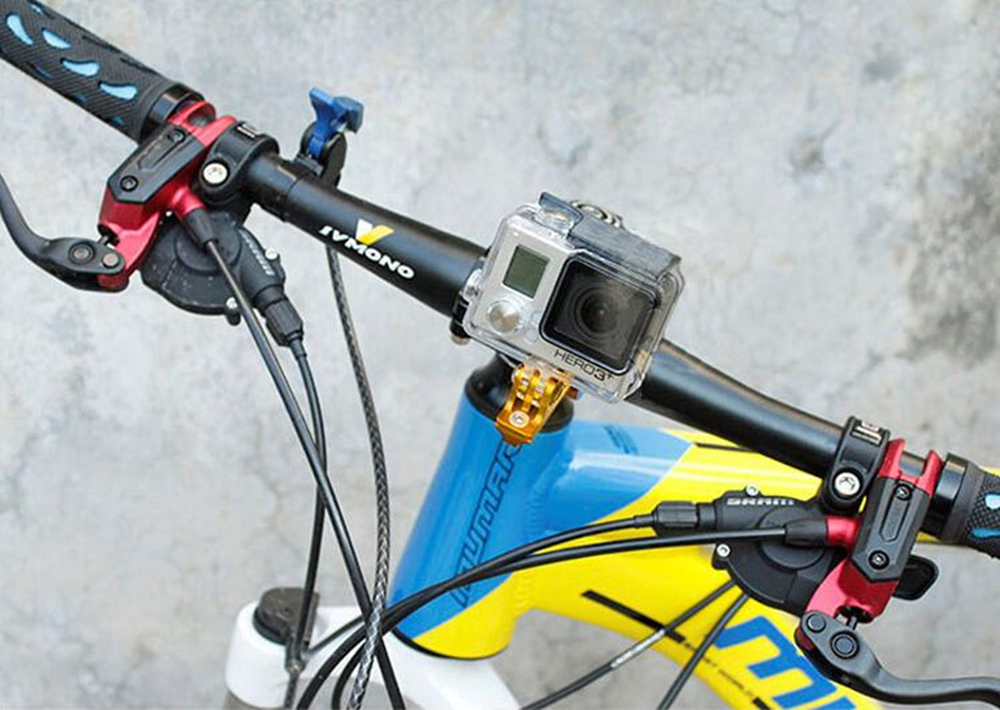 Bicycle Bracket Q Shape 3cm Diameter Bike Suport for Sports Camera