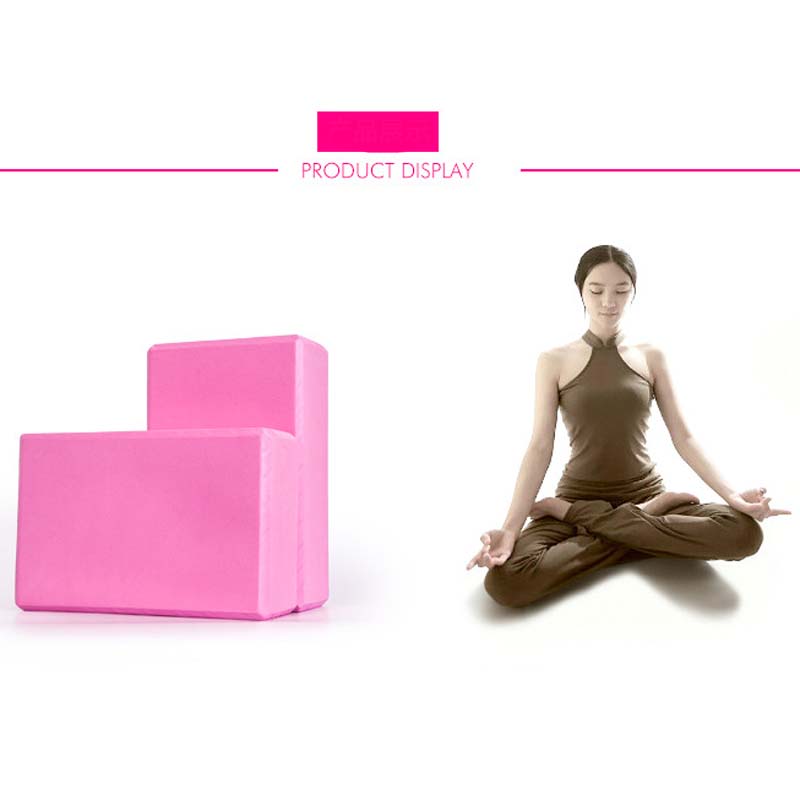 High-density Environmental Protection EVA Yoga Brick Tasteless Non-toxic Yoga Fitness Dance Aids