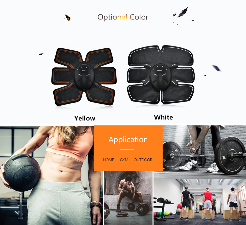 Electric Abdominal Muscle Training Slimming Body Exerciser Instrument