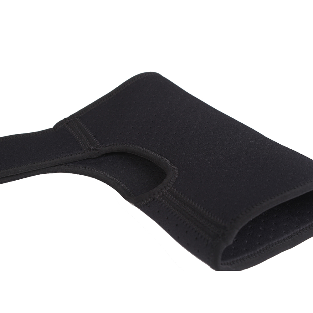 Shou Xin SX643 Sports Single Shoulder Brace Support Strap Wrap Belt Band Pad - Black