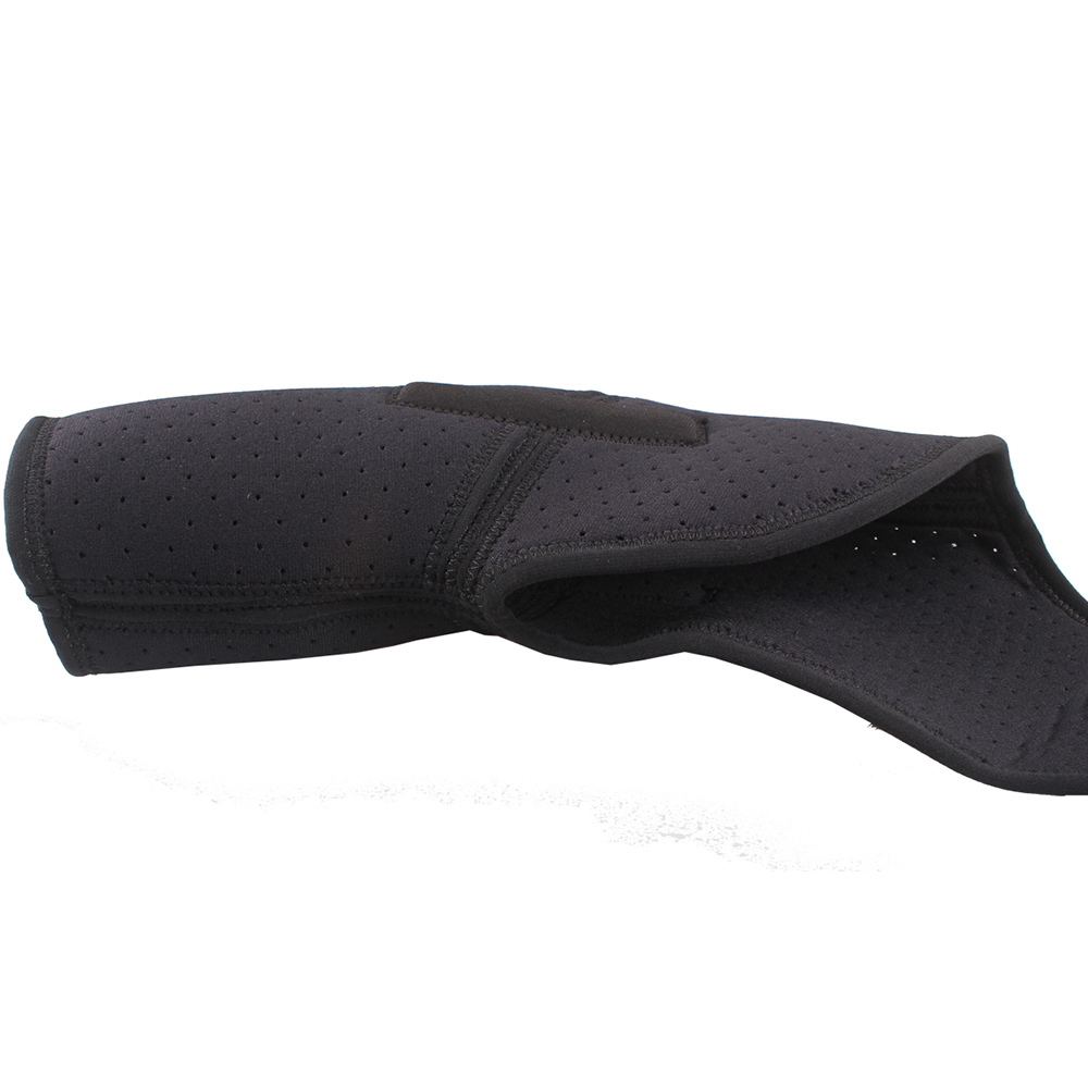 Shou Xin SX640 Sports Magnetic Double Shoulder Brace Support Strap Wrap Belt Band Pad - Black