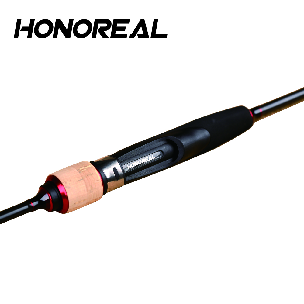HONOREAL 191CM 2 Sections Pure Carbon Spinning Fishing Rod