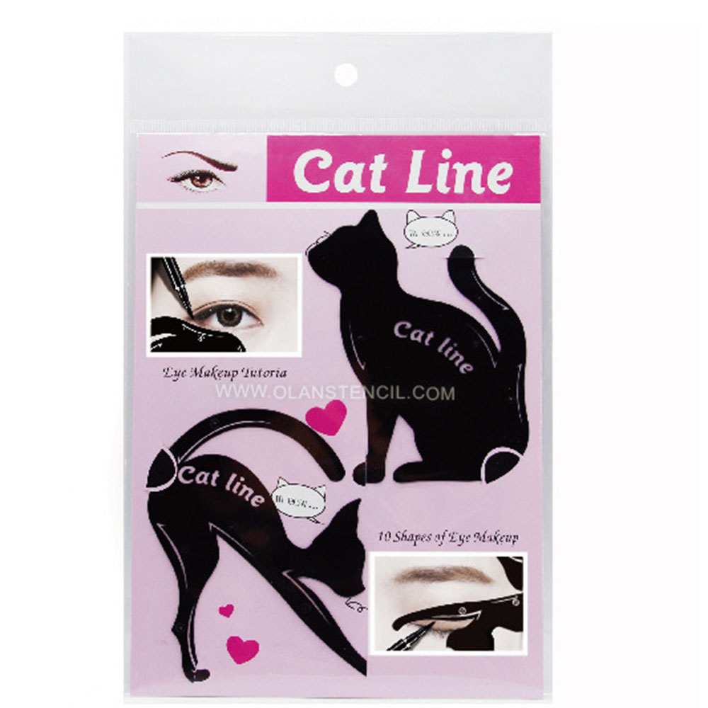 New Cat Line Eye Makeup Eyeliner Stencils