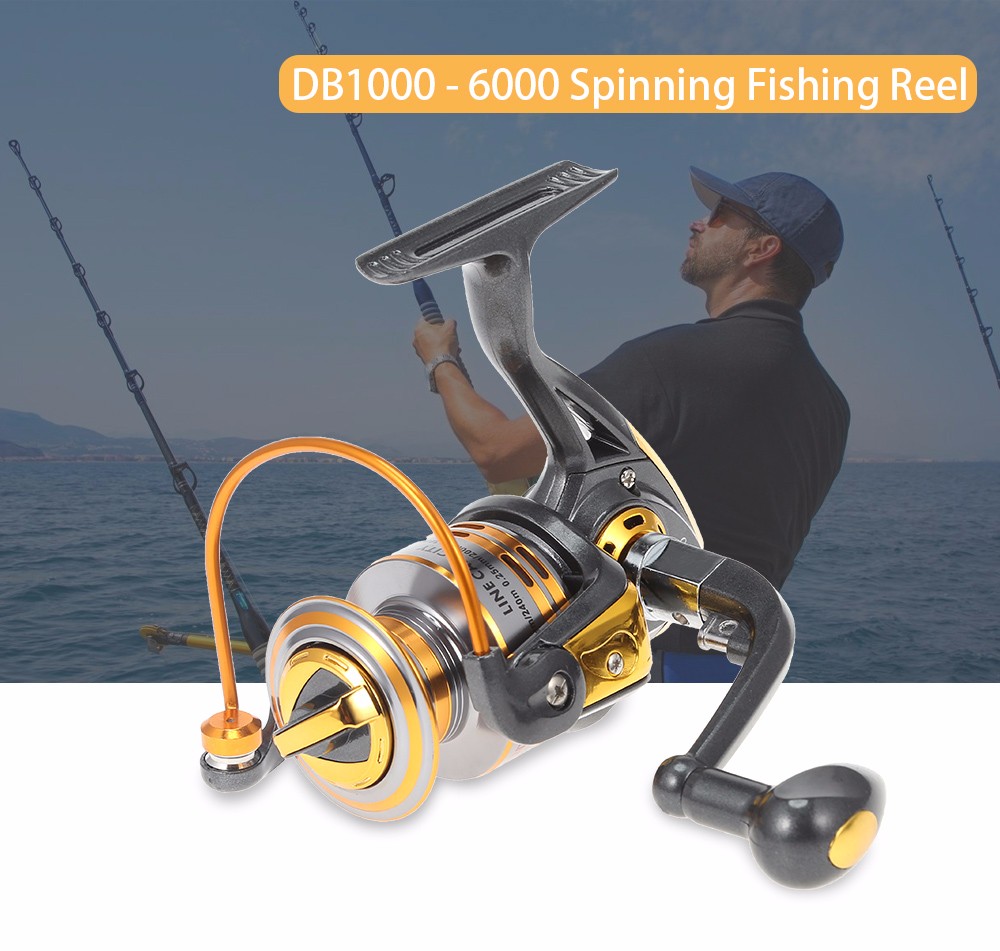 DB1000 - 6000 Metal Spinning Fishing Reel