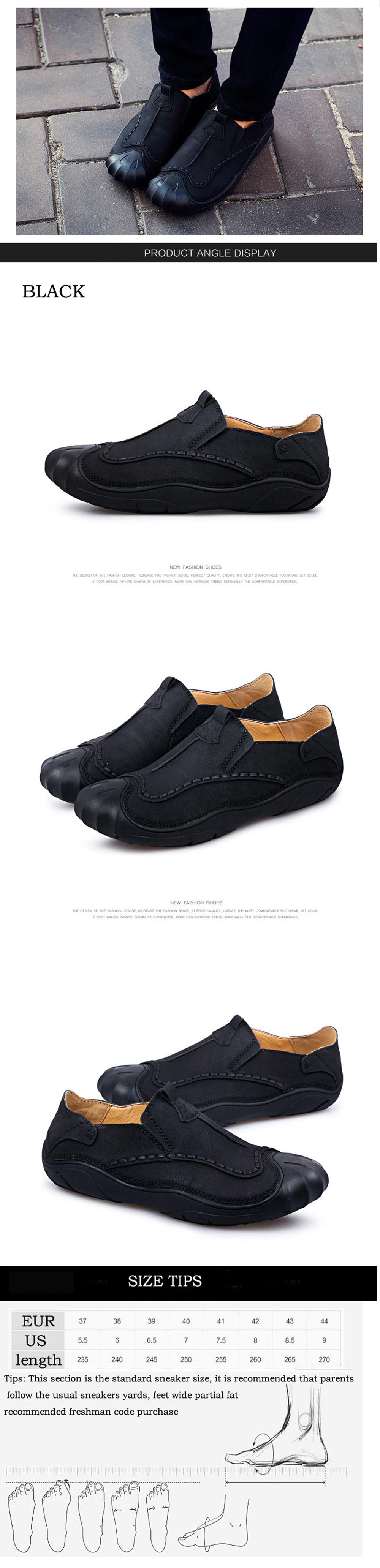 New Fashion Outdoor Shoes Men Comfortable Breathable Trend Casual Shoes