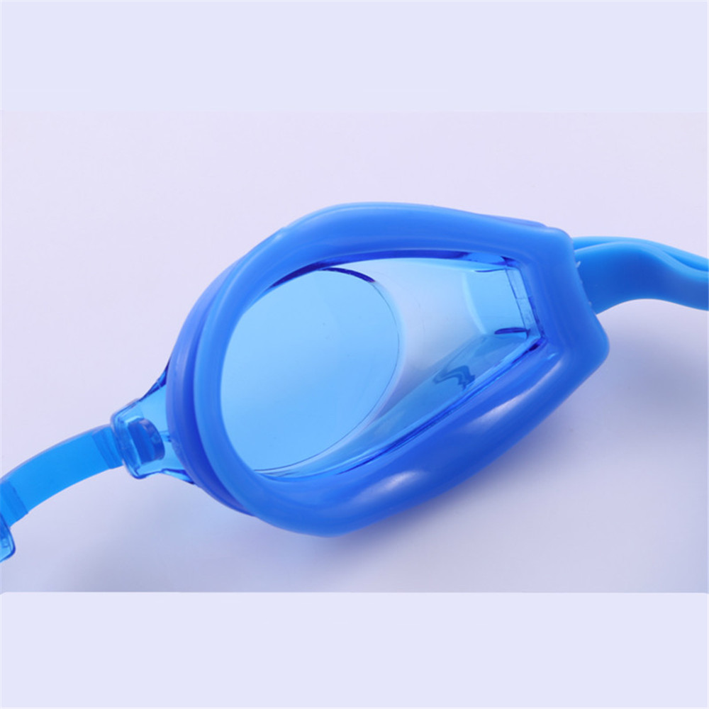 Swimming Goggles Mirror Coated Lenses Anti Fog Shatterproof UV Protection Swimming Glasses