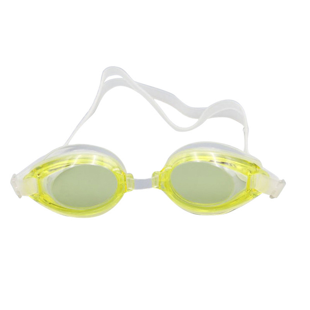 Swimming Goggles Mirror Coated Lenses Anti Fog Shatterproof UV Protection Swimming Glasses
