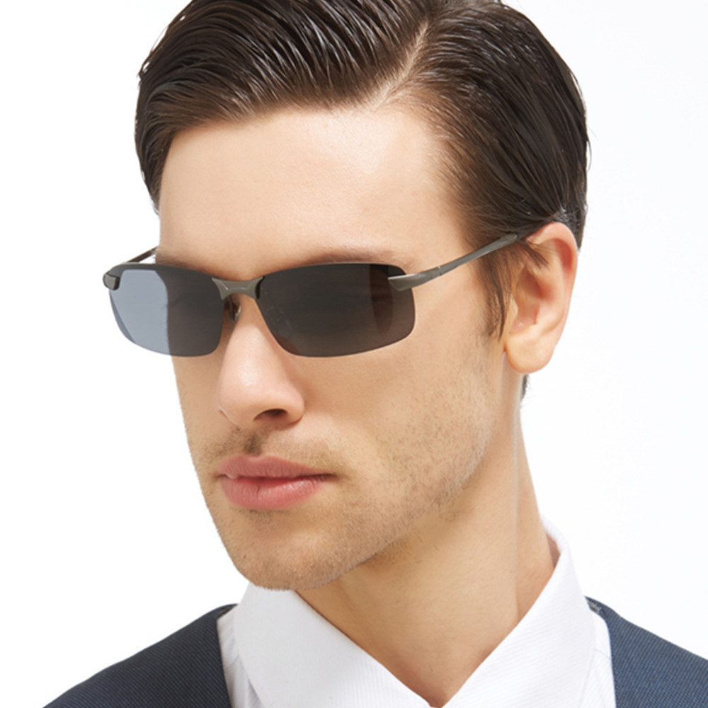 Unisex Polarized Aluminum Sunglasses Vintage Sun Glasses For Men