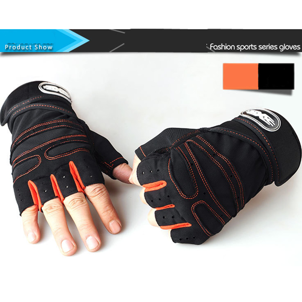 Wear-Resisting Training Men's Sports Fitness Half Refers To Outdoor Anti-Slip Gloves
