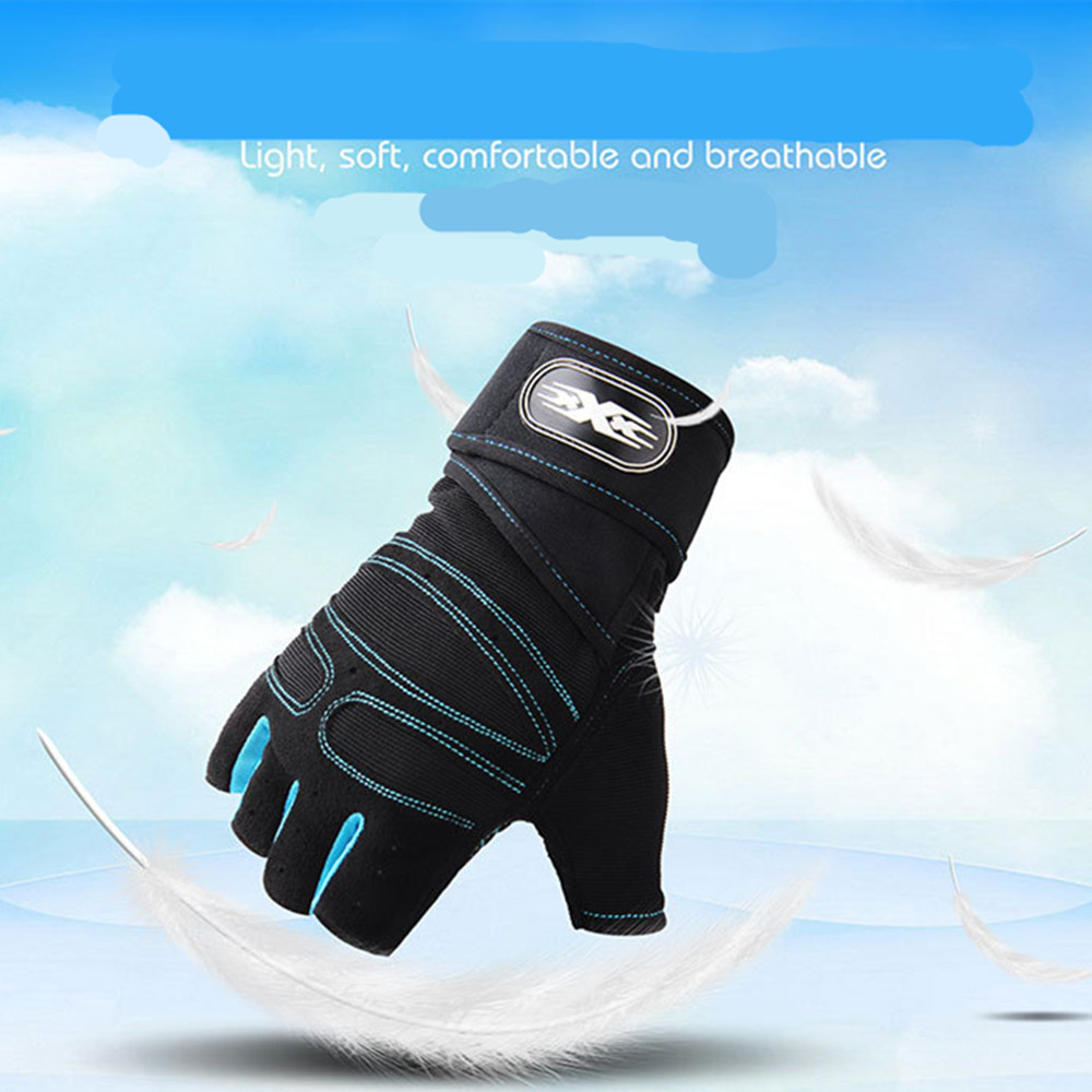 Wear-Resisting Training Men's Sports Fitness Half Refers To Outdoor Anti-Slip Gloves