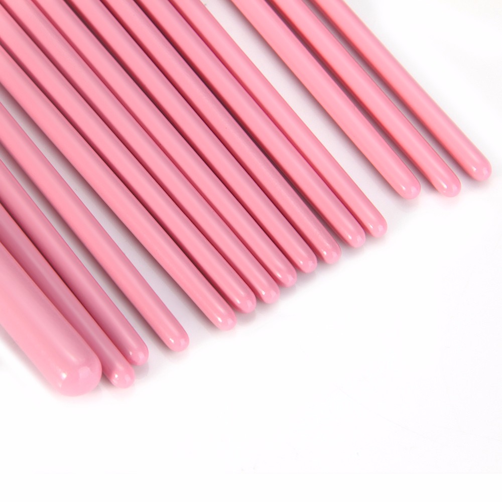 15Pcs Nail Art Design Painting Pen Brush Tool Set with Wooden Handle DIY Fit Tips