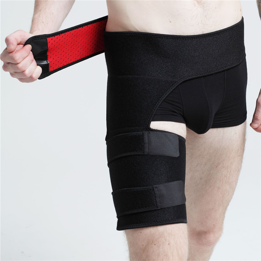 Sport climbing protection thigh muscle injuries prevention/waist and hip of the Gospel