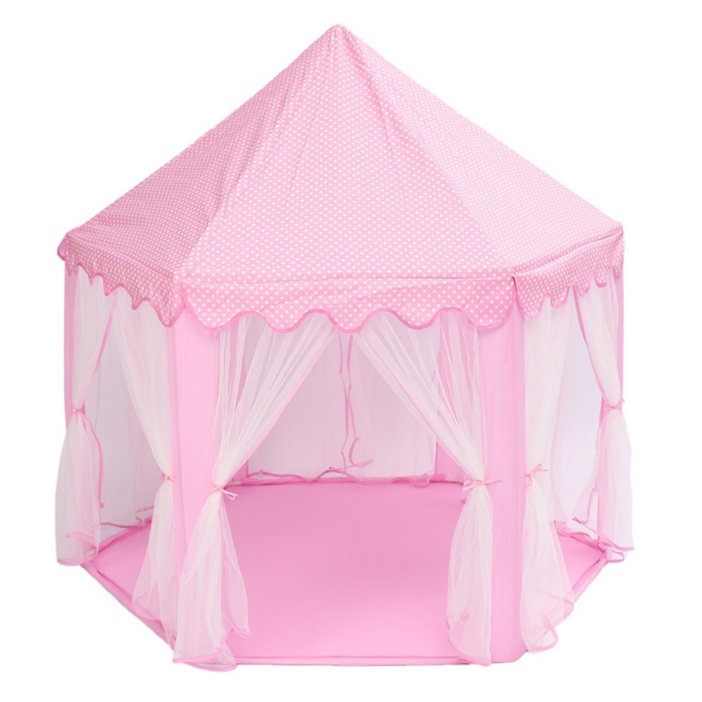 140x135cm Large Princess Castle Tulle Children House Game Selling Play Tent Yurt Creative