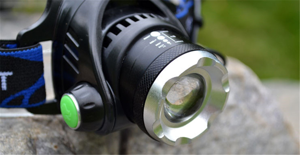 Outdoor Head Lamp High-Power Charging Long Shots Miners And LED Light Mini